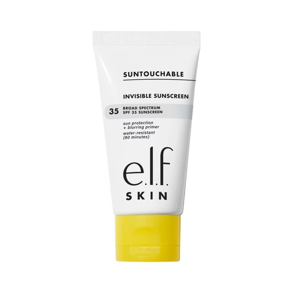 E.L.F. Skin Suntouchable! Invisible Sunscreen SPF 35 -1.69 Fl OZ NIB  Exp 11/25